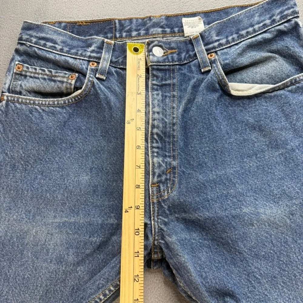 VTG Levis 505 Jeans Straight Leg 33x32 (FIT 32/31) Blue Denim 90s Retro Classic